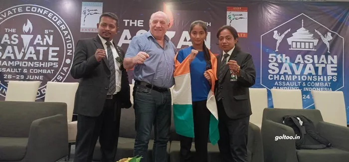 5th Asian Savate Championship Indonesia में भारत नें कांश्य पदक के साथ खाता खोला