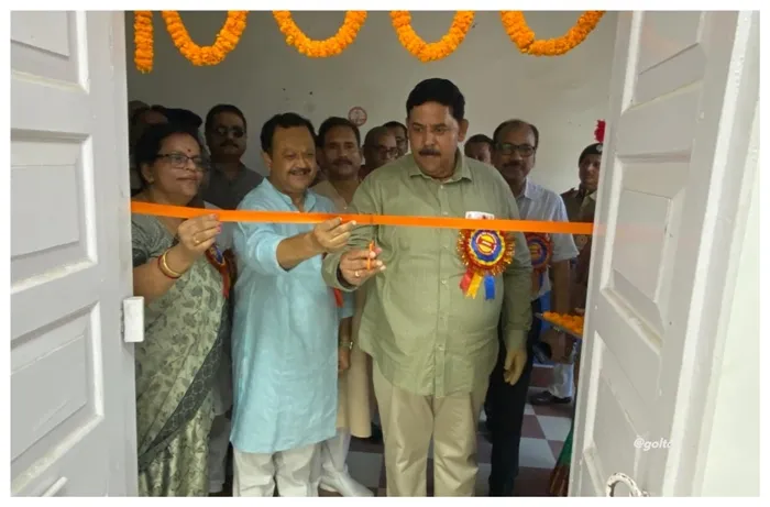 RDS College में कुलपति द्वारा पांच नवनिर्मित स्मार्ट क्लास का उद्घाटन किया।