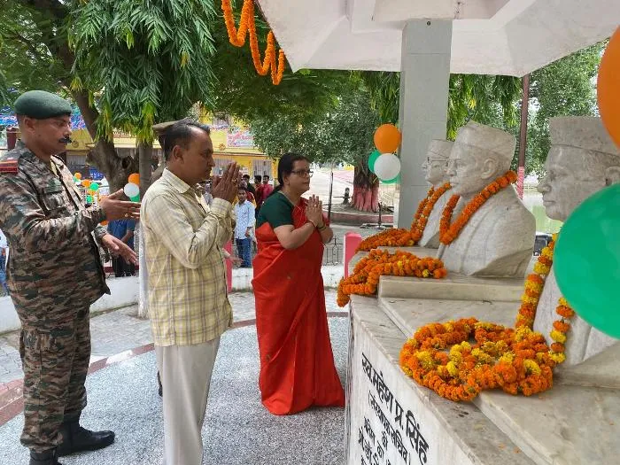 RDS College Muzaffarpur स्वतंत्रता दिवस 