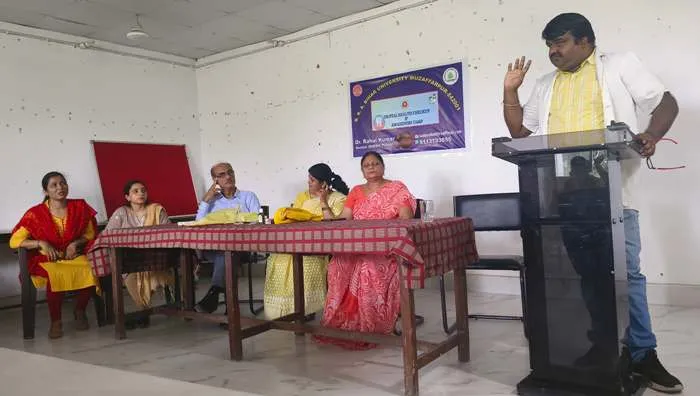 title Bihar University B.R.A. Bihar University ओरल हेल्थ जागरूकता कैंप