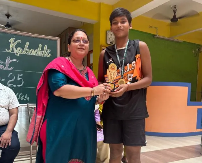 title GD Mother School Player of the tournament Sudipti
