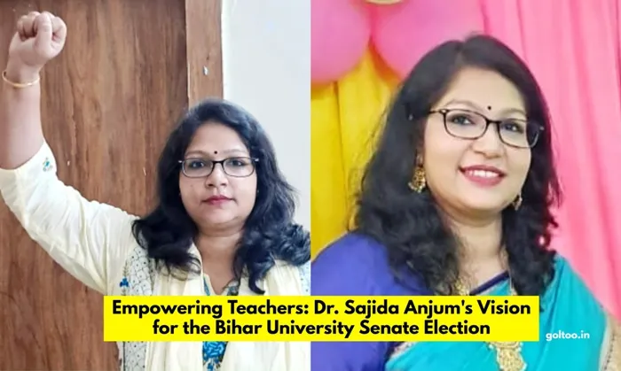 title Bihar University Senate Election Bihar University Senate Election डॉ. साजिदा अंजुम