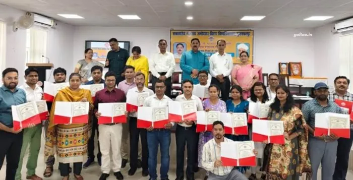 B.R.A. Bihar University के 21 प्रोफेसरों को शिक्षक दिवस पर कुलपति द्वारा सम्मान