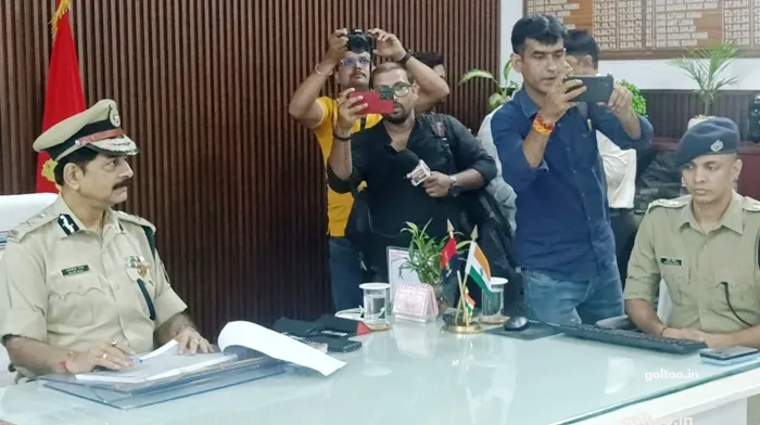 title DGP Alok Raj DGP Alok Raj मुजफ्फरपुर का दौरा