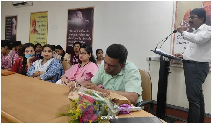 title Stress Management and Emotional Health "Stress Management and Emotional Health" पर कॉलेज ऑफ़ कॉमर्स में विशेष व्याख्यान-डॉ रजनीश कुमार गुप्ता मुख्य वक्ता