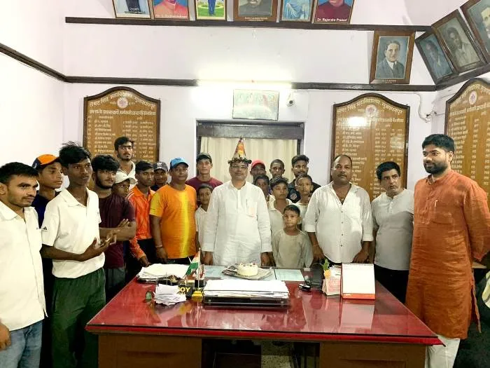 title LS College LS College प्राचार्य प्रो ओमप्रकाश राय का जन्मदिन