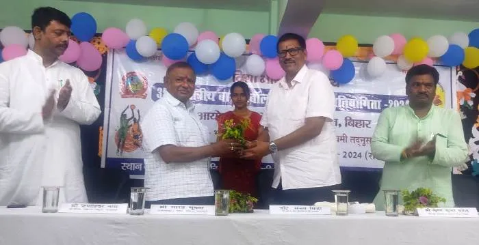 Basketball and Handball Championship बास्केटबॉल और हैंडबॉल प्रतियोगिता का उद्घाटन