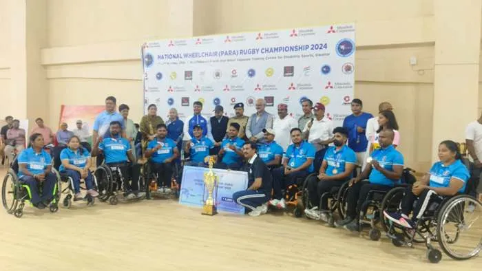Bihar Wheelchair Rugby Team 