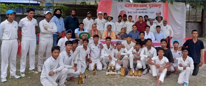 Gandhi Shastri Cup U-17 क्रिकेट प्रतियोगिता में इंडियन क्रिकेट अकादमी ने जीता खिताब