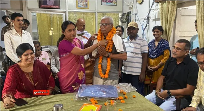 RDS College के पुस्तकालय कर्मचारी श्री अशोक कुमार की सेवानिवृत्ति