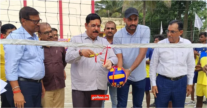 title Inter College Volleyball Tournament SKJ Law College
