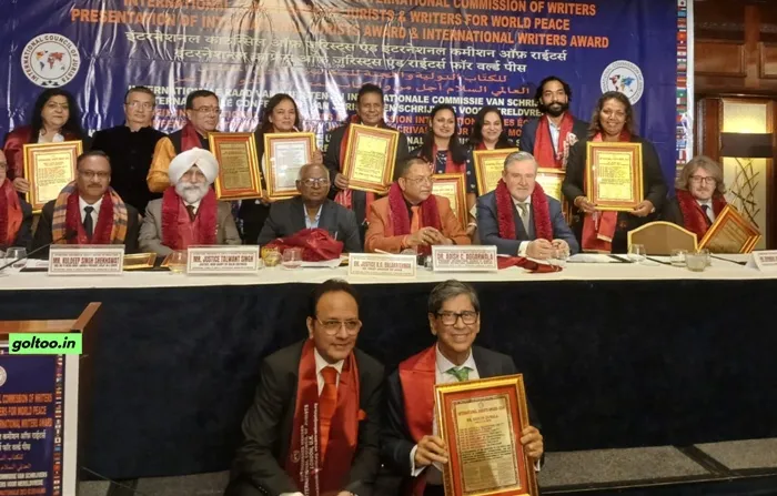 title SKJ Law College SKJ Law College के निदेशक प्रोफेसर जयंत कुमार को बकिंघम पैलेस, जेम्स कोर्ट ताज होटल लंदन में "इंटरनेशनल जूरिस्ट्स अवार्ड-2024" से सम्मानित किया गया।