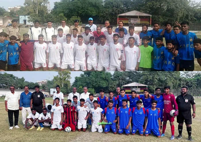 Ravi Mehta Memorial Football आईजी पुलिस फुटबॉल टीम ने गुरु फुटबॉल क्लब को पराजित किया