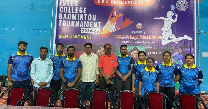 title Bihar University Inter College Badminton Shaheed Diwas
