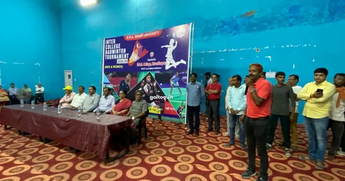 title Bihar University Inter College Badminton Shaheed Diwas