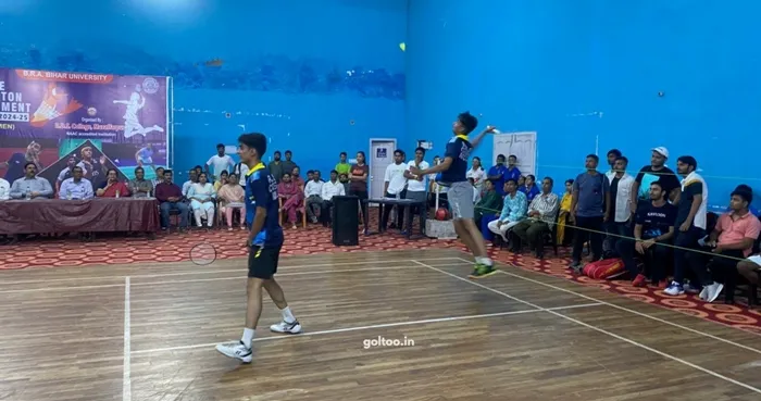 title Bihar University Inter College Badminton Shaheed Diwas