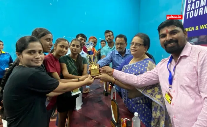Inter College Badminton चैंपियनशिप में Girls Category का खिताब MDDM College के नाम
