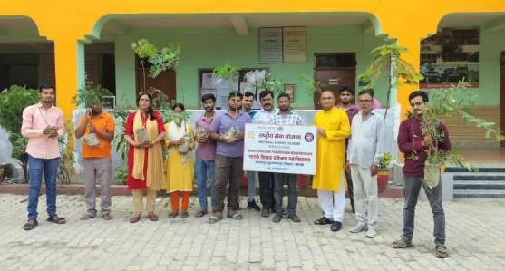 title Bharti Teacher Training College Bharti Teacher Training College में राष्ट्रीय सेवा योजना इकाई के तहत वृक्षारोपण