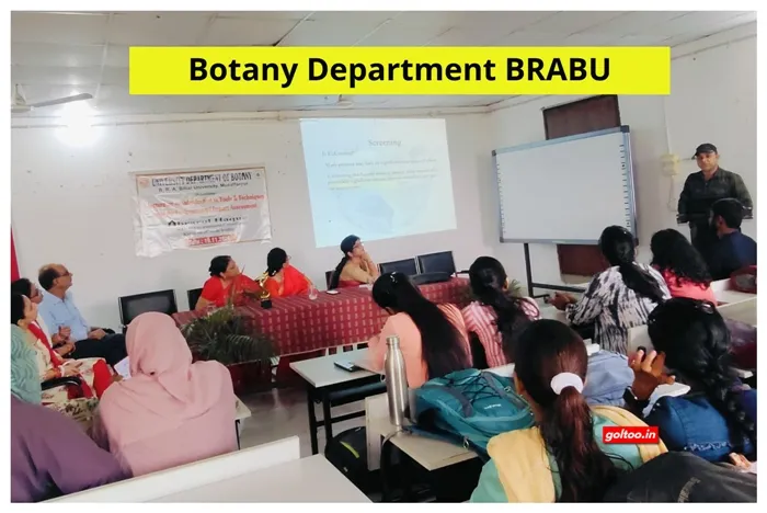 title Bihar University B.R.A. Bihar University वनस्पति विज्ञान विभाग में पर्यावरण पर वर्कशॉप का आयोजन