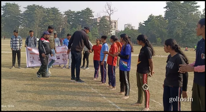 title RDS College RDS College खेलकूद मैदान में संकुल स्तरीय खेलकूद प्रतियोगिता (नेहरू युवा केंद्र) का आयोजन