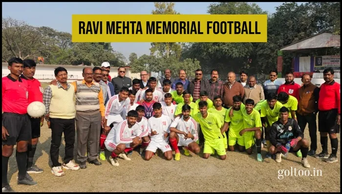 title Ravi Mehta Memorial Football Ravi Mehta Memorial Football रोमांचक मुकाबले में आईजी पुलिस फुटबॉल टीम ने फाइनल में प्रवेश किया