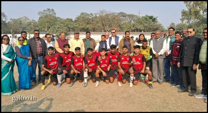 title Ravi Mehta Memorial Cup शानदार प्रदर्शन से आईजी पुलिस फुटबॉल टीम ने जीता Ravi Mehta Memorial Cup