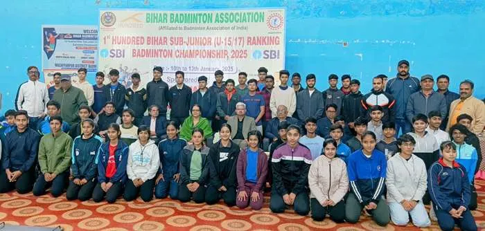 title Muzaffarpur Badminton Muzaffarpur Badminton Association के मेजबानी में स्टेट बैडमिंटन चैंपियनशिप प्रारंभ
