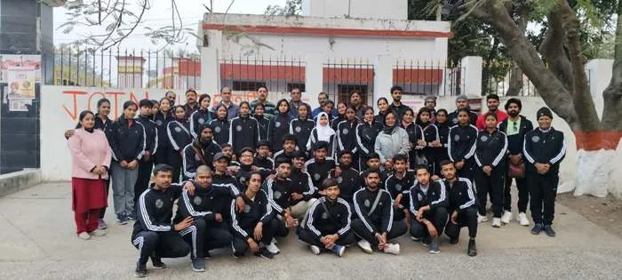 Bihar University की 52 सदस्यीय सांस्कृतिक टीम 