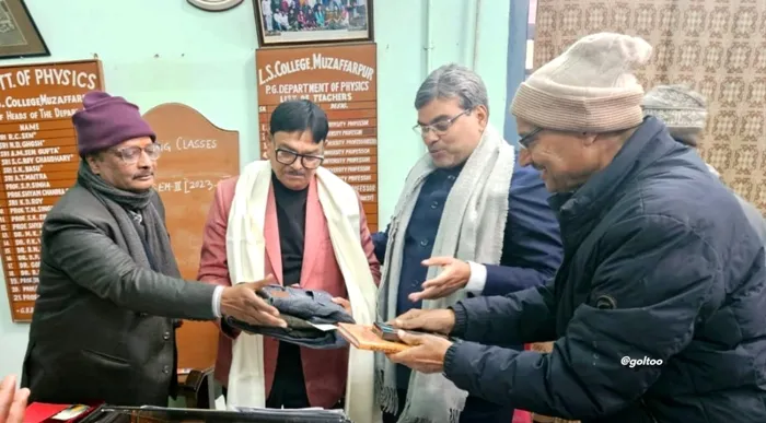 title LS College LS College सेवानिवृत भौतिकी विभाग के विभागाध्यक्ष प्रो. गोपालजी
