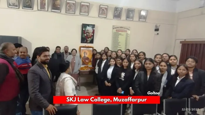title SKJ Law College SKJ Law College, Muzaffarpur राष्ट्रीय युवा दिवस के अवसर पर स्वामी विवेकानंद की जयंती मनाई गई