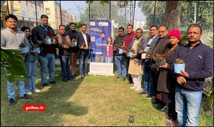 RDS College एवं एक्सिस मैक्स लाइफ मुजफ्फरपुर के संयुक्त तत्वावधान में आज २५ जनवरी को गणतंत्र दिवस की पूर्व संध्या पर"धरती बचाओ अभियान" के तहत पौधारोपण का कार्यक्रम आयोजित किया गया। 
