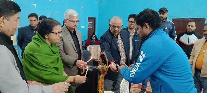 title Muzaffarpur Badminton Muzaffarpur Badminton Association के मेजबानी में स्टेट बैडमिंटन चैंपियनशिप प्रारंभ