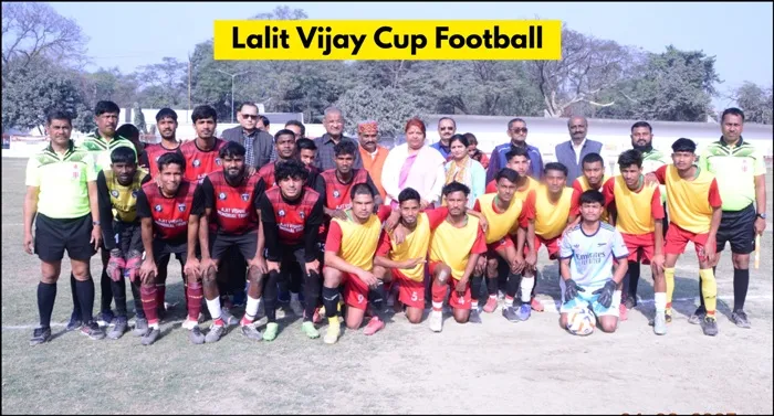 title Lalit Vijay Memorial Football 4th Lalit Vijay Memorial Football : Sports Club vs Vishal Bihar United FC