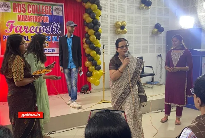 title RDS College RDS College राजनीति विज्ञान के स्नातकोत्तर छात्रों का विदाई समारोह