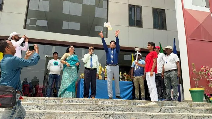 title St Xavier International School St Xavier International School वार्षिक खेलकूद