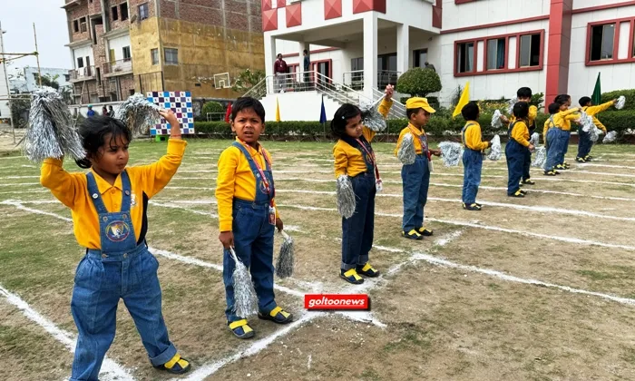 title St Xavier International School St Xavier International School वार्षिक खेलकूद प्रतियोगिता
