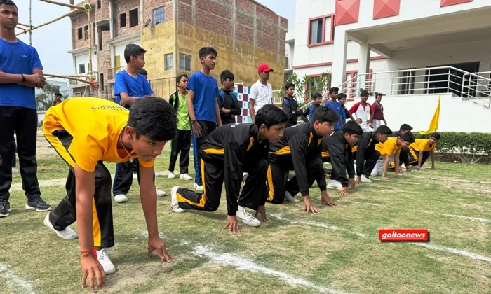 title St Xavier International School St Xavier International School वार्षिक खेलकूद प्रतियोगिता