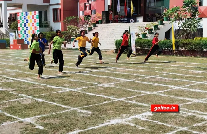 title St Xavier International School St Xavier International School वार्षिक खेलकूद