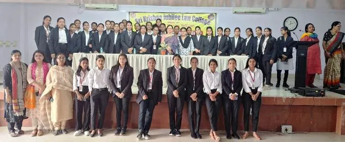 title SKJ Law College SKJ Law College में स्वास्थ्य संबंधित जाँच शिविर का आयोजन