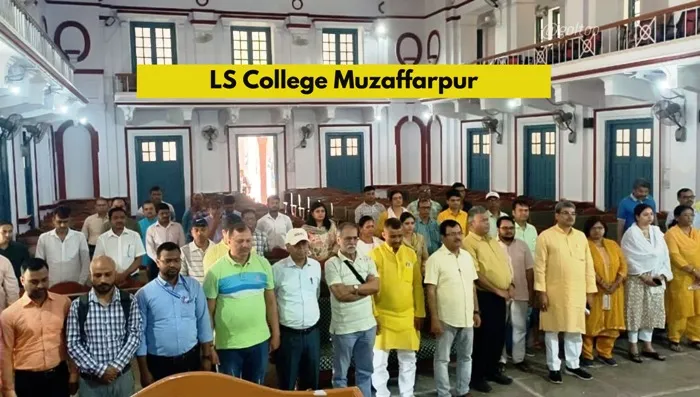 title LS College LS College में दिनकर की पुण्यतिथि पर श्रधांजलि सभा