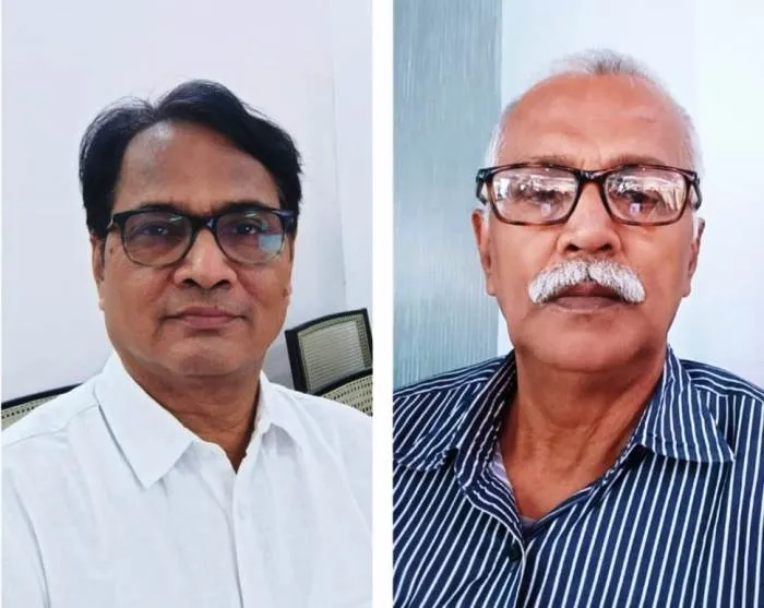 LS College के डॉ. विजय कुमार एवं डॉ. नागेन्द्र नाथ मिश्रा