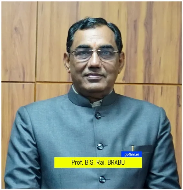 title Bihar University B.R.A Bihar University यू.जी.सी. एम. एम. टी. टी. सी. के प्रभारी निदेशक बने प्रो. बी. एस. राय