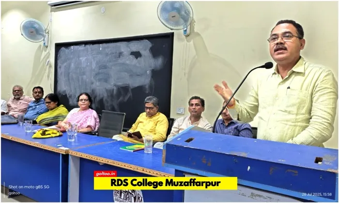 title RDS College RDS College में स्टाफ काउंसिल की बैठक : महाविद्यालय कुल गीत की रचना होगी: प्राचार्य डॉ शशि भूषण
