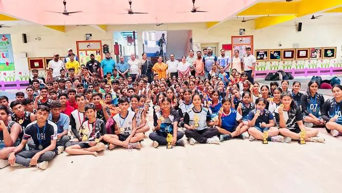 National Sports Day के अवसर पर जी०डी०मदर स्कूल में खेल-कूद प्रतियोगिता आयोजित