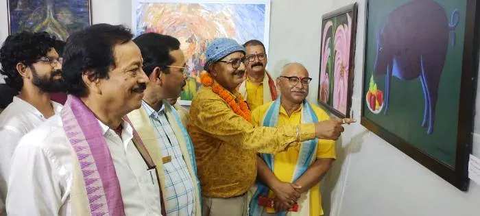 National Art Exhibition किलकारी बाल भवन मुजफ्फरपुर में