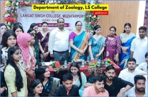 LS College जूलॉजी विभाग में फेयरवेल एवं स्वागत समारोह का आयोजन