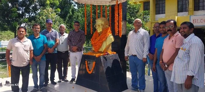 Tirhut College of Physical Educaion में कृष्ण नंदन सहाय की 106वीं जयंती पर श्रद्धांजलि