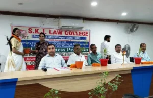 SKJ Law College, मुजफ्फरपुर में कार्यस्थल पर उत्पीड़न विषय पर विधिक जागरूकता कार्यक्रम आयोजित