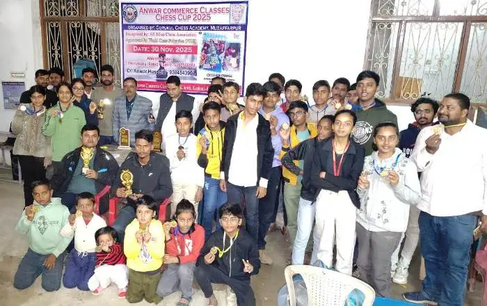 Open Rapid Chess के बादशाह बने पटना के आशुतोष कुमार