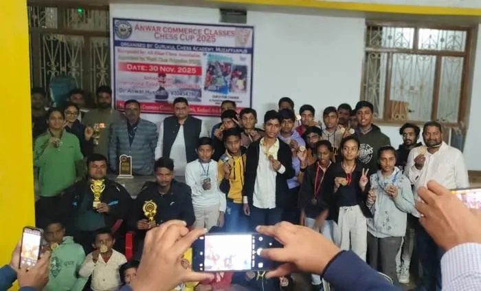 Open Rapid Chess के बादशाह बने पटना के आशुतोष कुमार